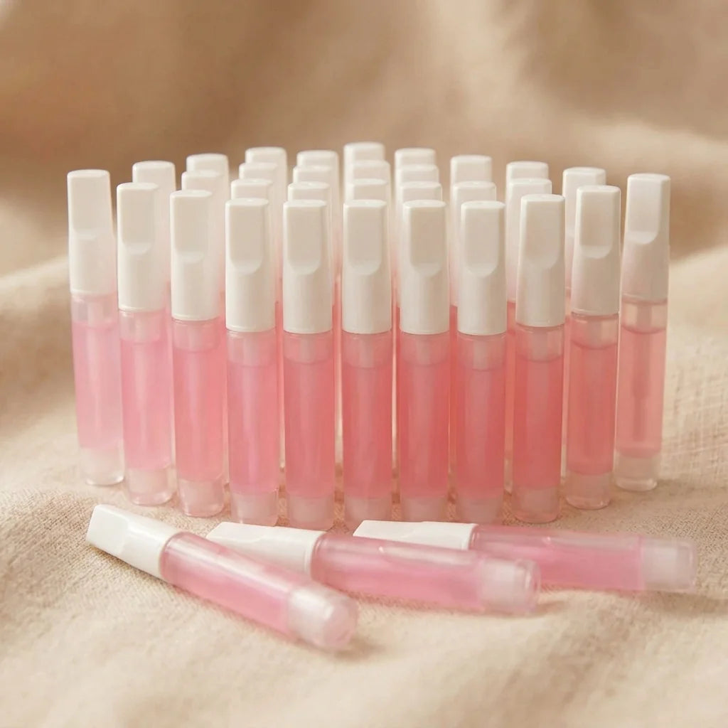 Glow Glue Big Pack 20-pak – mange tuber lyserød flydende neglelim