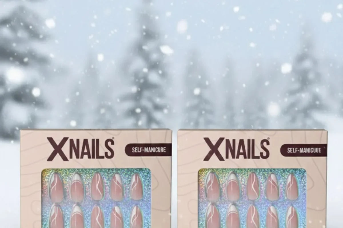 Press-on naglar med hållbar nageldesign